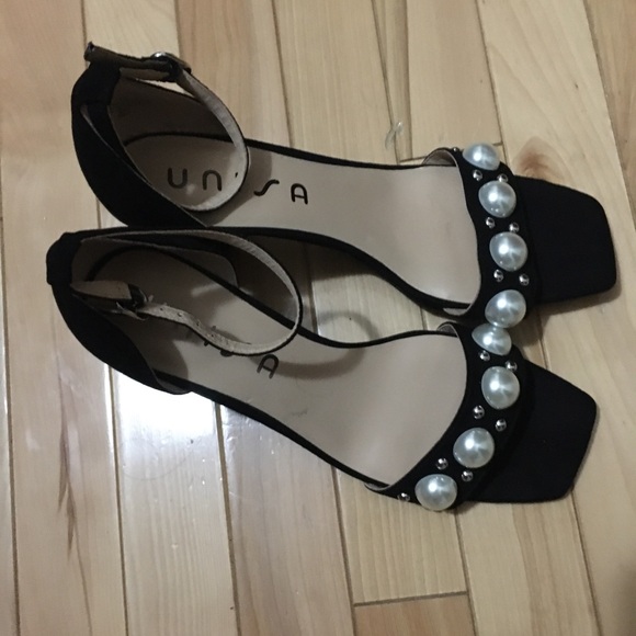 Black block heels - Picture 4 of 5